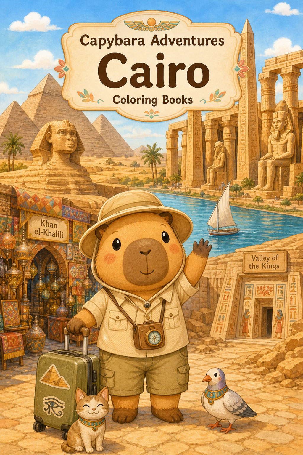 Capybara Adventures: Cairo