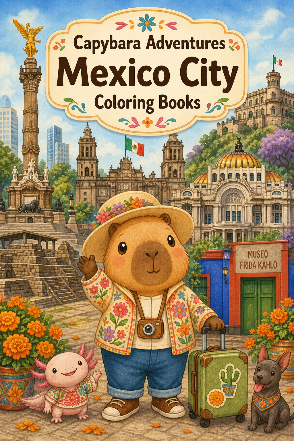 Capybara Adventures: Mexico City